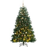  Umjetno božićno drvce 300 LED sa šarkama i kuglicama 240 cm | shoptok.hr