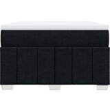 vidaXL Box spring postelja z vzmetnico črna 120x190 cm blago | Shoptok.si