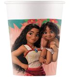Procos Disney+Princeske Vaiana 2 papirnati kozarci, set 8 kosov, 200 ml | Shoptok.si