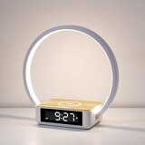 Venisymlis Nočna Svetilka Na Dotik Za Spalnico Wake Up Light S 3 Stopnjami Svetlosti, Svetla Budilka Z Brezžičnim C, (22068219) Cene