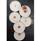 Hermia Set dezertnih tanjira, 6 komada, Beli | Eponuda.com