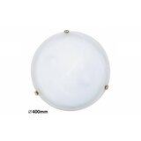 Rabalux plafonjera alabastro E27 2x max 60W belo staklo - alabaster (3301) Cene