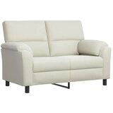  Set sofe 2 pcs Krem Baršun - Krem 1-Sjedalo + 2-Sjedalo (120 cm) | shoptok.hr