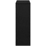  Zidna polica crni hrast 104x20x58,5 cm inženjerski drvo | shoptok.hr