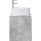  Umivaonik s policom Betonska siva 49,5 x 44,5 x 65 cm | Eponuda.com