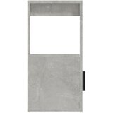  Komoda siva boja betona 80x30x60 cm od konstruiranog drva | shoptok.hr