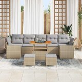  Sjedeća garnitura za vrt 10 kom. 7-Broj sjedala | shoptok.hr
