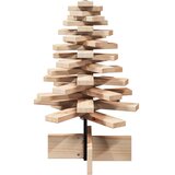 Drveno ukrasno božićno drvce 60 cm od masivne borovine | shoptok.hr