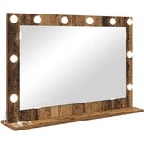 vidaXL Ogledalo za Vanity Star les Trden obnovljen les in steklo | Shoptok.si