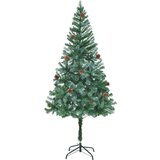 vidaXL Umjetno božićno drvce s stalakom Zelena 180 cm PVC i čelik | shoptok.hr