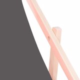 springos grafitna drvena ležaljka | shoptok.hr