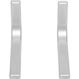WALTECO KOVINSKI NOSILEC POLICE 240X144, 25 KG SIV PVC POKROV PAR=2 KOS Cene
