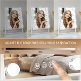 FENCHILIN Hollywood make-up ogledalo z LED osvetlitvijo belo | Shoptok.si