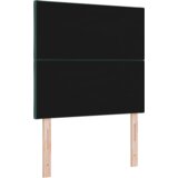  Vzglavje z vzglavjem Temno zelena 90 cm Žamet, (5000142240) | Shoptok.si