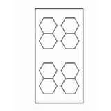 Spectra 175-265v 6500k v5 led svetla hexagon 498w ( 119-0005 ) | Eponuda.com