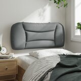  Jastuk za uzglavlje Hvar svjetlosivi 90 cm od tkanine | shoptok.hr