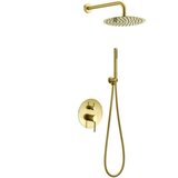 REA Bath Lungo Gold + BOX Set za skrito namestitev za prho Cene