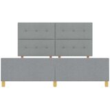  Krevetna konstrukcija Svjetlosiva 180 x 200 cm tkanina | Eponuda.com