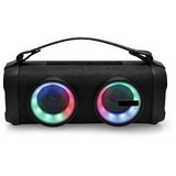 Nedis SPBB306BK - LED RGB punjivi zvučnik 24W/3000 mAh IPX5 | Eponuda.com