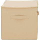  Kutija za spremanje Krem 60 x 43 x 35 cm Netkana tkanina - Krem 1 60 x 43 x 35 cm | shoptok.hr