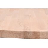 Stolna ploča Ø 80 x 2,5 cm okrugla od masivne bukovine | Eponuda.com