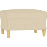  Trosjed s tabureom krem 180 cm od tkanine | shoptok.hr