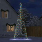 vidaXL LED božićno drvce 861 LED šareno 478 cm | shoptok.hr