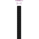  Radno uže crno 4 mm 25 m poliestersko | shoptok.hr
