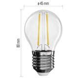 Emos sijalice Led sijalica filament mini globe 1,8w e27 ww zf1100 ( 3211 ) Cene