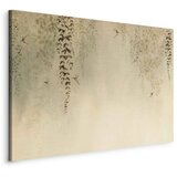  Slika - Spring Orchard - Hummingbirds Among Tree Branches in Beige Shades 30x20 Standard | shoptok.hr
