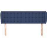  Uzglavlje s ušima plavo 147x23x78/88 cm od tkanine | shoptok.hr