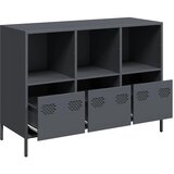  Komoda antracit 101,5x39x73,5 cm od hladno valjanog čelika | shoptok.hr