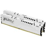 Kingston DDR5 32GB (2x16GB) 6000MT/s [FURY BEAST], Non-ECC UDIMM, CL36 1.35V, 288-Pin 1Rx8, White, Memory Kit, w/Heatsink, XMP & EXPO ( KF560C36BWE2