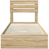 Krevet s od storage Sonoma hrast 90 x 200 cm Konstruirano drvo | shoptok.hr