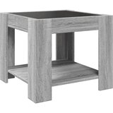  Stolić za kavu LED boja hrasta 53x53x45 cm konstruirano drvo | Shoptok.si