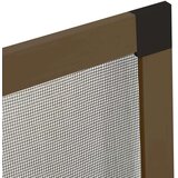 vidaXL Komarnik za okna rjav 80x120 cm | Shoptok.si