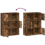 vidaXL Regal za knjige boja starog drva 60x24x76,5cm konstruirano drvo | shoptok.hr