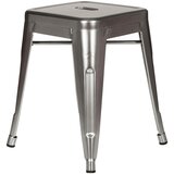 MID.YOU TABURE, kovina platinaste barve | Shoptok.si