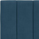  Krevet s madracem Hanko plavi 80 x 200 cm baršunasti | shoptok.hr