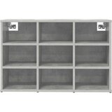  Ormar za cipele Beton siva 77,5 x 30 x 51 cm Konstruirano drvo | shoptok.hr