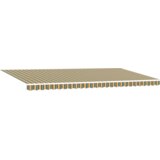 Tenda Nadomestno platno za tendo Zelena in rumena 580 x 345 cm, (5000213163) | Shoptok.si