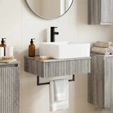  Zidni sudoper Siva Sonoma 50 x 41 x 39 cm Konstruirano drvo | shoptok.hr