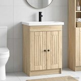  Set namještaja za kupaonicu Hrast sonoma 56 x 37,5 x 81 cm | shoptok.hr