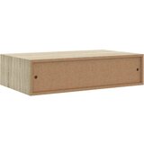  Zidna polica s ladicom boja hrasta 40 x 23,5 x 10 cm MDF | shoptok.hr