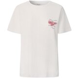 PepeJeans Majice s kratkimi rokavi PL5000021 Bela Cene