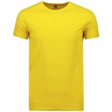 Ombre Muška majica S1370 siva | žuta Cene
