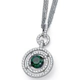  Ženski oliver weber target emerald lanČiĆ sa zelenim swarovski kristalom ( 12234.205 ) Cene