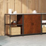  Kuhinjski set za pohranu HATTEM 2 pcs Rđa Čelik | shoptok.hr
