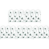  Vrtna Ograda 5 pcs Zelena Čelik | shoptok.hr