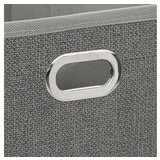 5five five kutija za odlaganje 15x31 cm karton/pp/metal svetlo siva 160384C | ePonuda.com